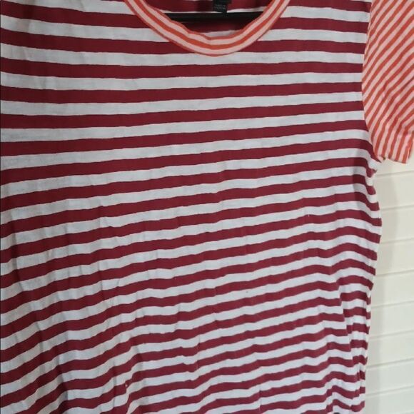 J crew short sleeve striped top - Picture 3 of 4